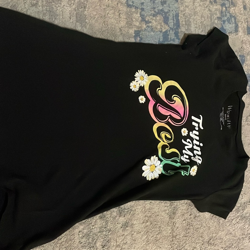 Trying my best’ t shirt